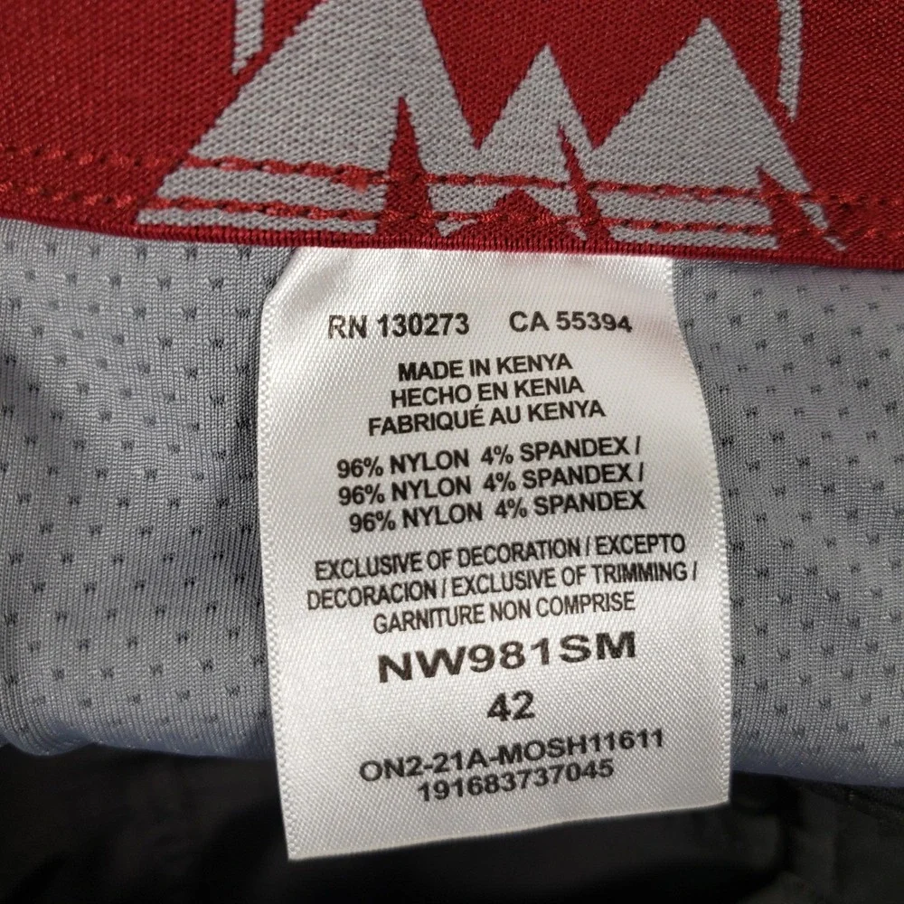 Wrangler ATG Mens 42 Gray Utility‎ Cargo Shorts Hiking Outdoors Comfort